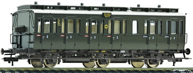 3 axle Compartment car 3rd class type C3 pr 11<br /><a href='images/pictures/Fleischmann/Fleischmann-507054.jpg' target='_blank'>Full size image</a>